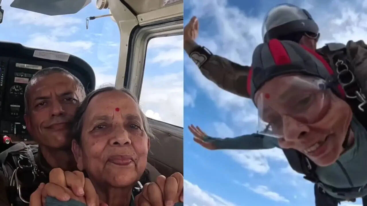80 year old skydiving